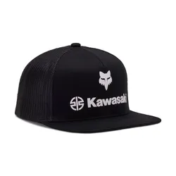 Fox x Kawi Snapback Hat/Cap Youth - Black - OS