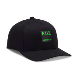 Fox Intrude 110 Snapback Hat/Cap Youth - Black - OS
