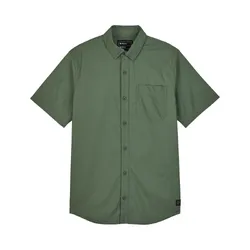 Fox Roger Short Sleeve Woven - Green