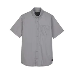 Fox Roger Short Sleeve Woven - Steel/Grey