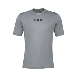Fox Ranger Short Sleeve Jersey Moth - Clear/Grey