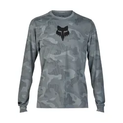 Fox Ranger TRU DRI Long Sleeve Jersey - Clear/Grey
