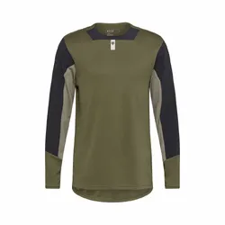 Fox Defend Long Sleeve Jersey - Olive/Green