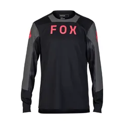 Fox Defend Long Sleeve Jersey Taunt - Black