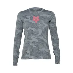 Fox Ranger TRU DRI Long Sleeve Jersey Womens - Clear/Grey