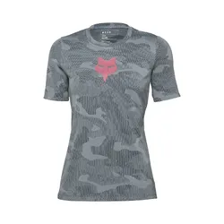 Fox Ranger TRU DRI Short Sleeve Jersey Womens - Clear/Grey