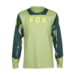 Fox Defend Long Sleeve Jersey Taunt Youth - Green
