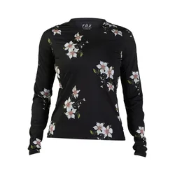 Fox Flexair Ascent Long Sleeve Jersey DOG Womens - Black