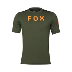 Fox Ranger DR Short Sleeve Jersey Race - Dark Sage