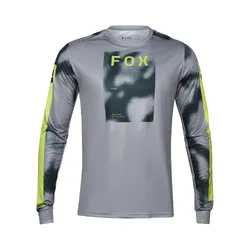 Fox Ranger Long Sleeve Jersey Race - Steel/Grey