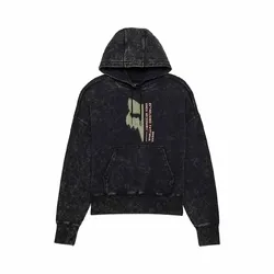 Fox Throttle Oversized FLC PO Womens - Black