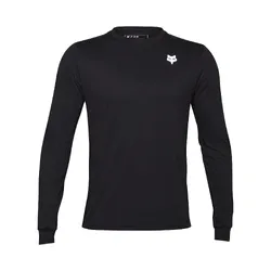 Fox Ranger DR MD Long Sleeve Jersey - Black