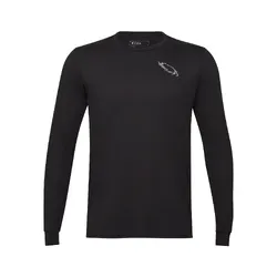 Fox Ranger DR MD Long Sleeve Jersey Lunar - Black