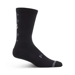 Fox 8&quot; Defend Sock Lunar - Black
