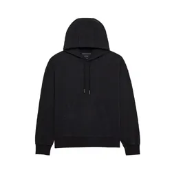 Fox Wordmark OV Fleece PO - Black