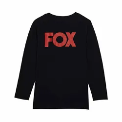 Fox Heritage Long Sleeve T-Shirt Youth - Black