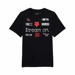 Fox RS Dream Short Sleeve Tee Youth - Black