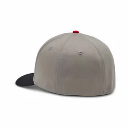 Fox Race Graphic Flexfit Hat/Cap - ST-Shirtl/Grey - SM