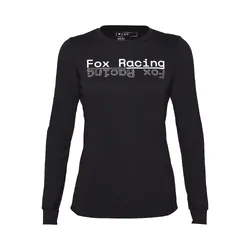 Fox Ranger DR MD Long Sleeve Jersey Womens - Black