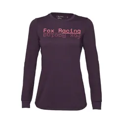 Fox Ranger DR MD Long Sleeve Jersey Womens - Dark Purple