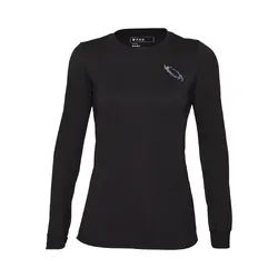 Fox Ranger DR MD Long Sleeve Jersey Lunar Womens - Black