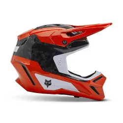 Fox V3 RS Infinite Helmet - Fluro Red