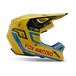 Fox V1 Race Spec Helmet - Yellow