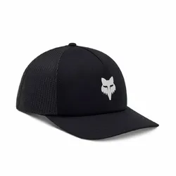 Fox Head Trucker Hat/Cap - Black - OS