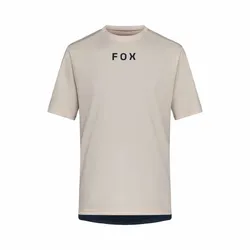 Fox Ranger Short Sleeve Jersey Wordmark - Charcoal
