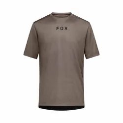 Fox Ranger Short Sleeve Jersey Wordmark - Nutmeg