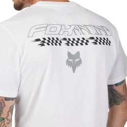 Fox Checkered Short Sleeve Premium Tee - White