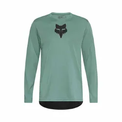 Fox Ranger Long Sleeve Jersey Head - Pine
