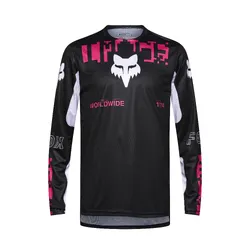 Fox Ranger Long Sleeve Jersey Digi Image - Black