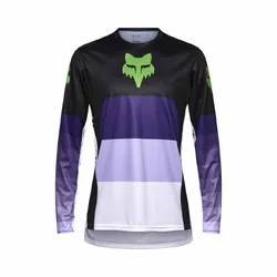 Fox Ranger Long Sleeve Jersey Grid - Black