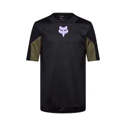 Fox Defend Short Sleeve Jersey Park - Black