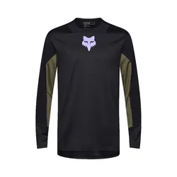 Fox Defend Long Sleeve Jersey Park - Black