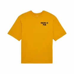 Fox Moto-X Oversized Short Sleeve Tee - Mustard