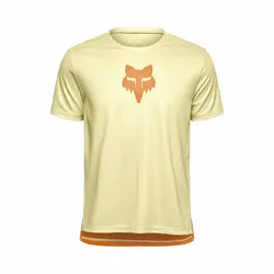 Fox Ranger Short Sleeve Jersey Head Youth - Lemonade