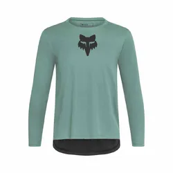 Fox Ranger Long Sleeve Jersey Head Youth - Pine