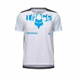 Fox Ranger Short Sleeve Jersey Digi Imag Youth - White