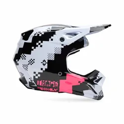 Fox V1 Digi Image Helmet - Black/Pink