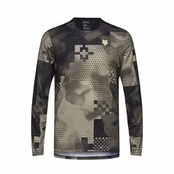 Fox Flexair Ascent Long Sleeve Jersey Pulse - Sand