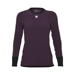 Fox Defend Thermal Jersey Womens - Dark Purple