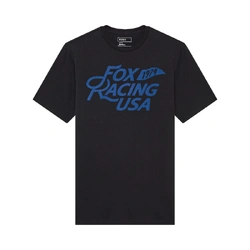 Fox Flag Short Sleeve Premium Tee - Black