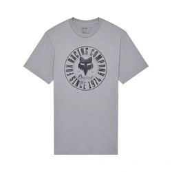 Fox Emblem Short Sleeve Premium Tee - Steel/Grey