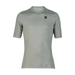 Fox Flexair Ascent Short Sleeve Jersey - Grey