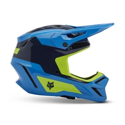 Fox V3 Impresion Helmet Youth - Blue
