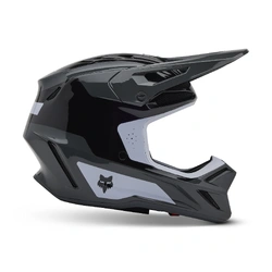 Fox V3 Impresion Helmet Youth - Dark Sahdow