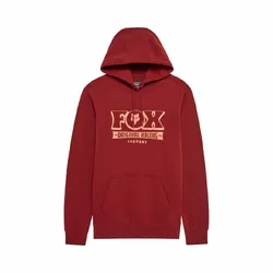 Fox Banner Fleece Pullover - Rust