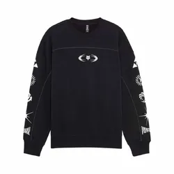 Fox Image Cosmo Oversized FLC Crew - Black
